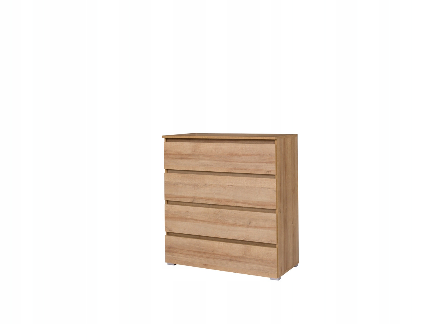 

Komoda Szafka 4 szuflady Dąb Riviera drewno CO4 92