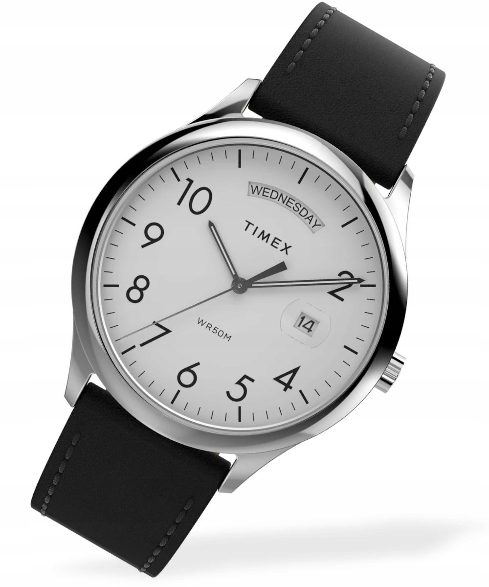 Klasické pánské hodinky Timex Easy Reader TW2W68300 WR50M Box Gravírování bonus