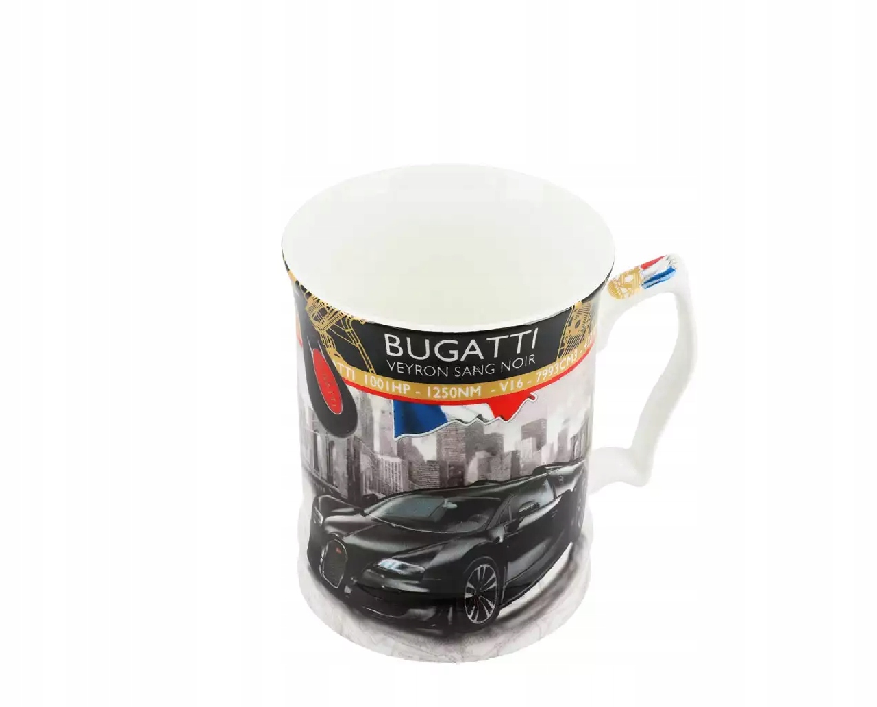 

Duży Porcelanowy Kubek 450ml Bugatti