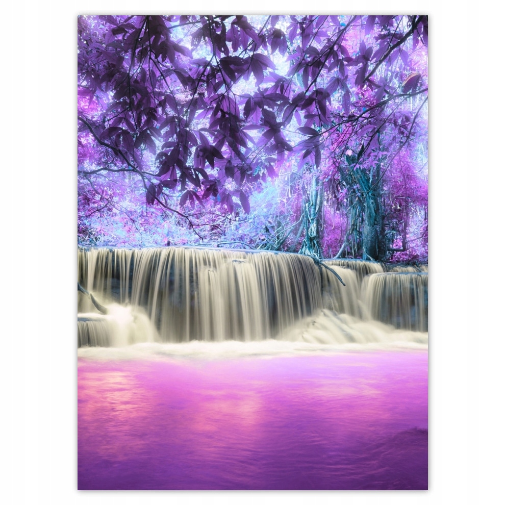 

Plakaty 100x135 Fioletowy wodospad