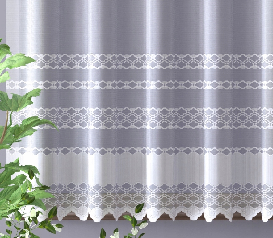 Mg Záclona 773/7 Bílá 300x175 cm Hotová S Páskou Skr