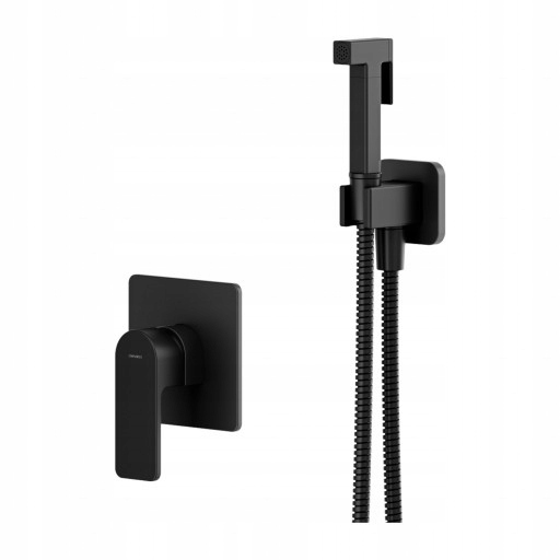 Podomietková Bidetová Batéria Bidetová Čierna Matná