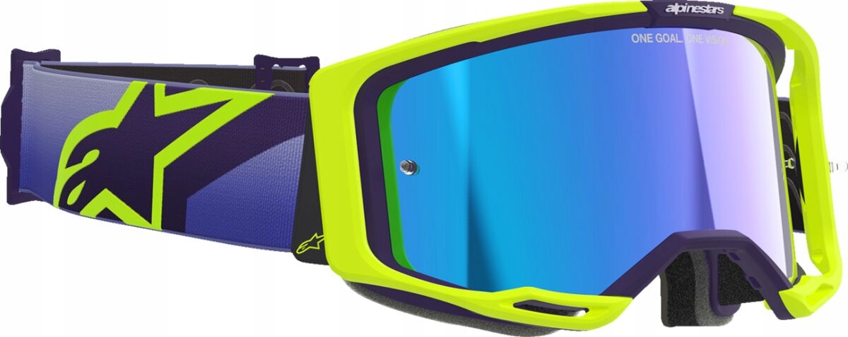 Okuliare Na Crossa Alpinestars Vision 8 Corp Purple/yellow/gold 5101625-3161