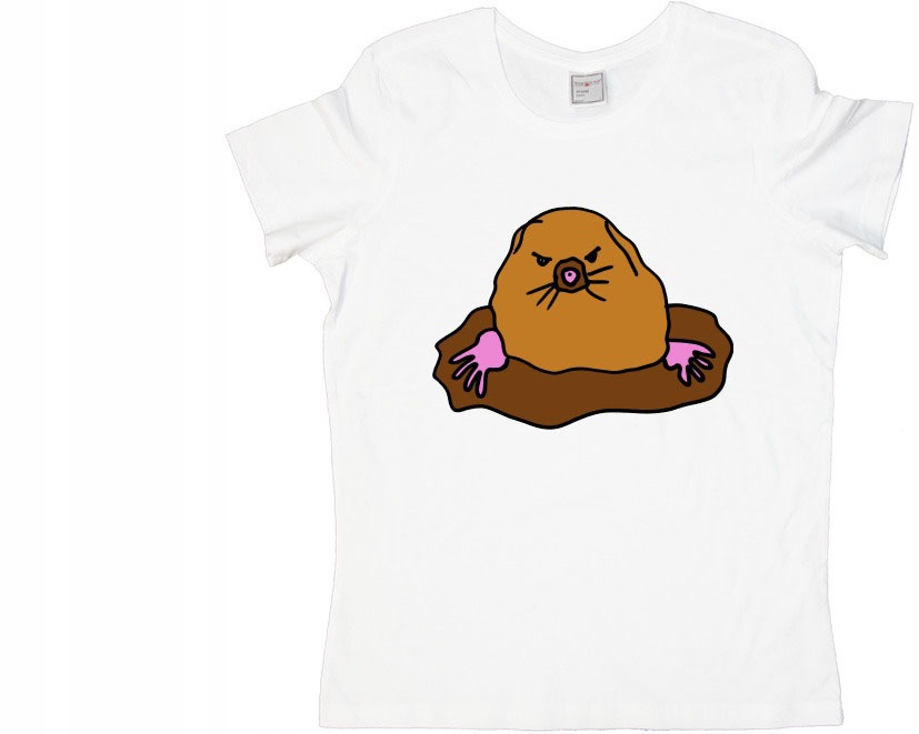 

Damska Koszulka Kret Krecik Wzory Rozmiary kb1