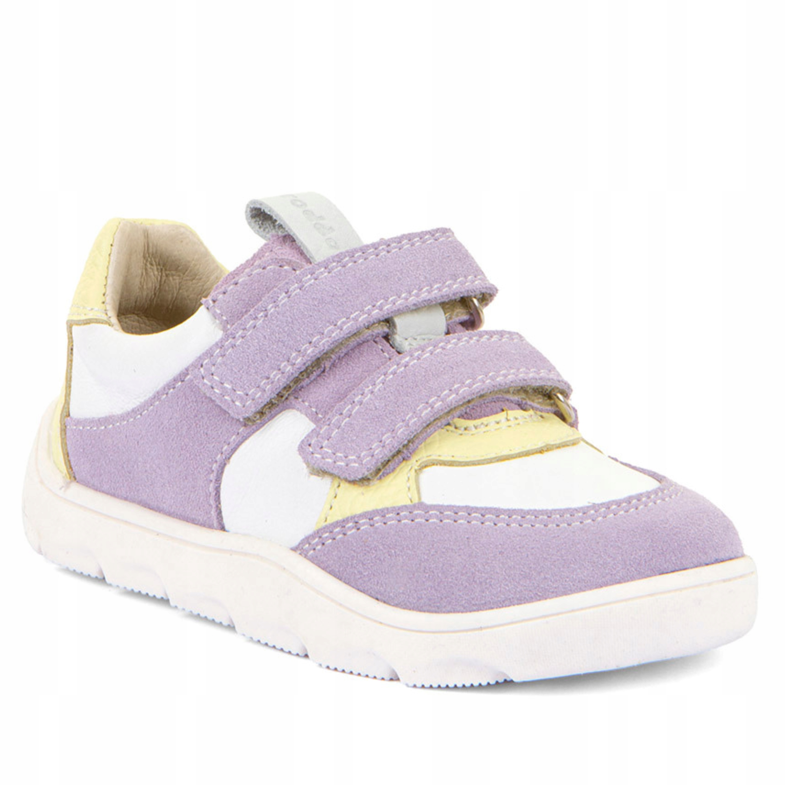 Froddo G3130264-20 Buty Barefoot Sportowe Wiosenne Skórzane White Yellow 31