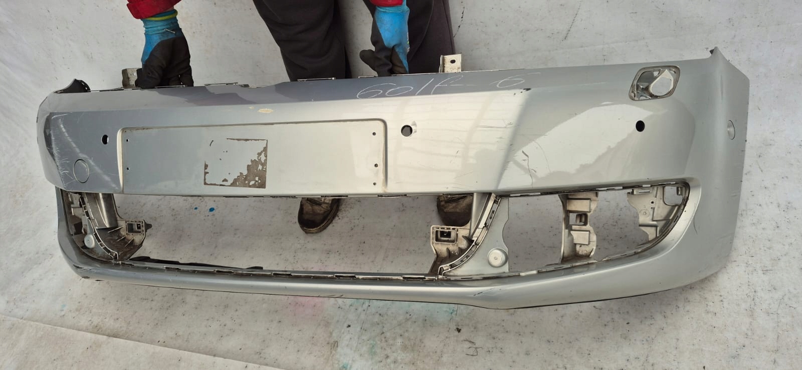 VW GOLF 6+ 5M0 plus LIFT 09- bumper front front SPR 6PDC 5M0807221N