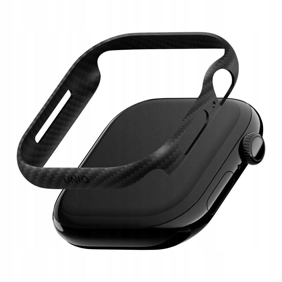 Pouzdro pro Apple Watch Series 10 11 46 mm Uniq Keva Verge černé