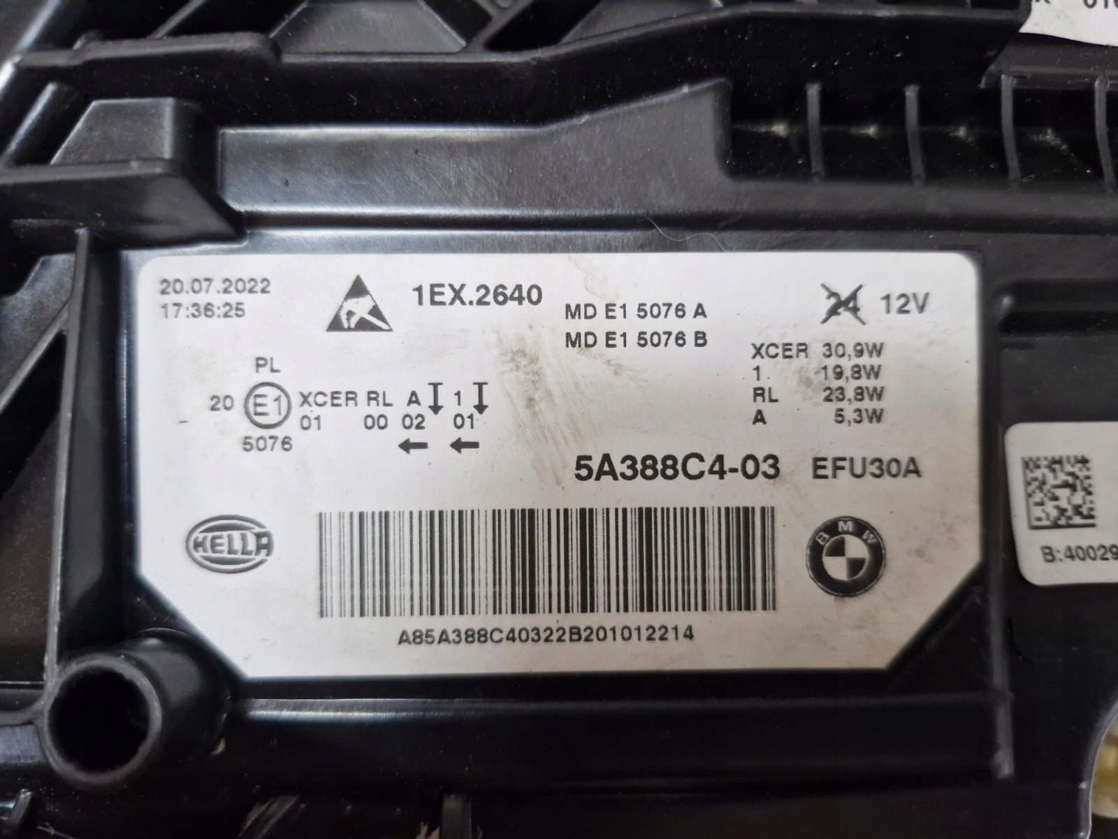 light right BMW 5 G30 G31 LIFT Full Led 2022