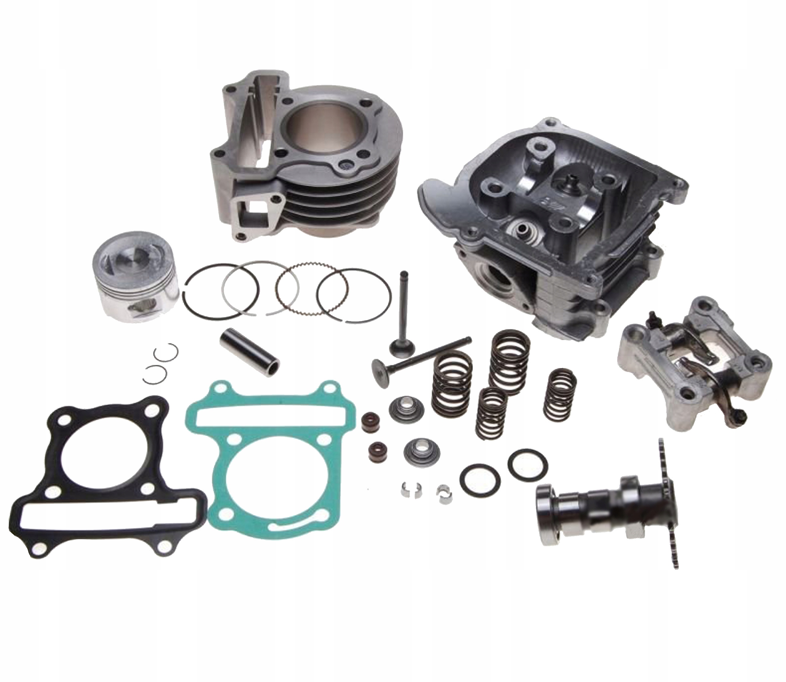 21343465454 - Скутер 4T 80CCM Дельфин двигатель GY6 головка цилиндра