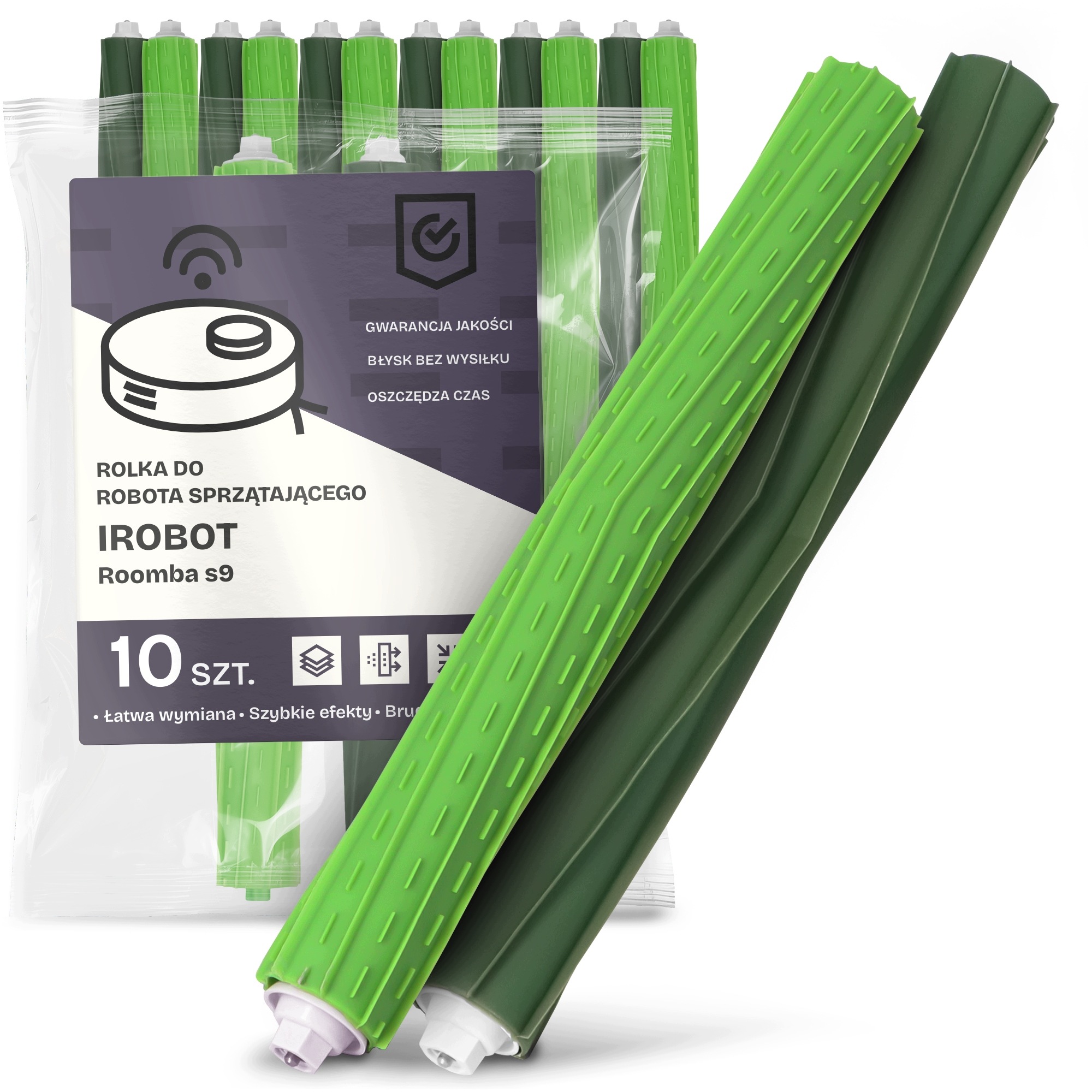 10 x Komplet Rolek pro Robotický Vysavač iRobot Roomba s9 Rolky