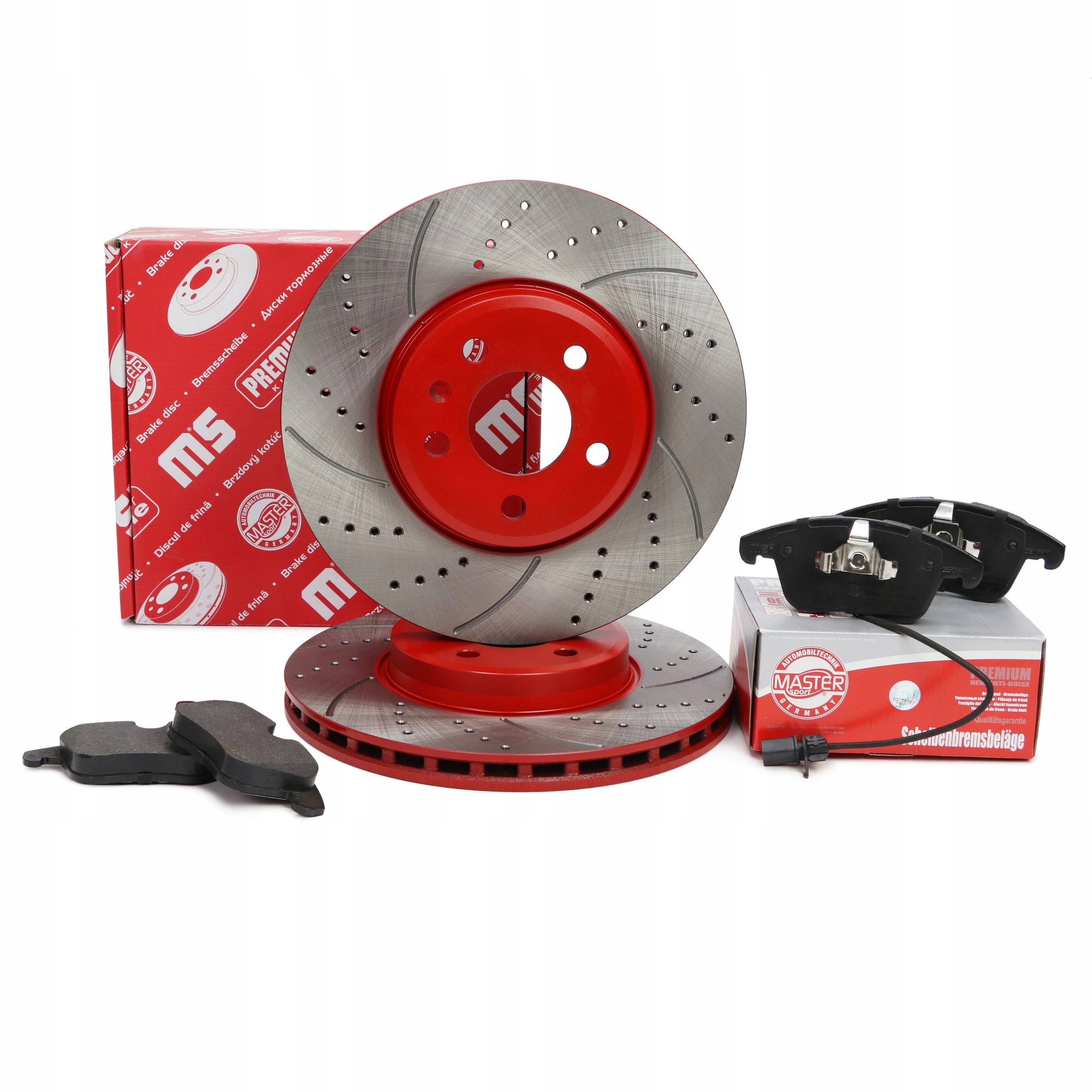 Диски Гальмівні колодки передні AUDI A4 B8, A5