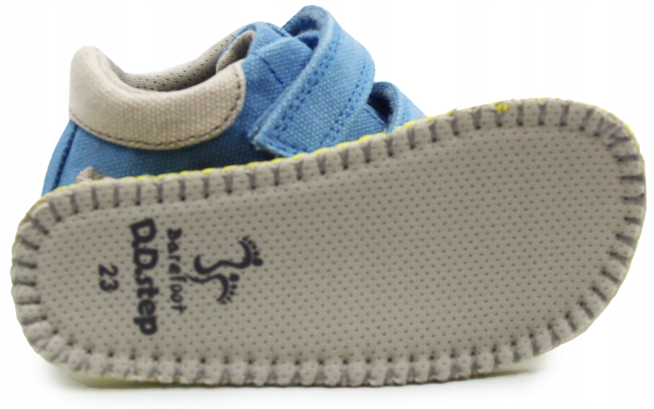 Buty Dla Chłopca Na Wiosnę BAREFOT Niebieskie DD STEP C070-41709 23 Kolor niebieski