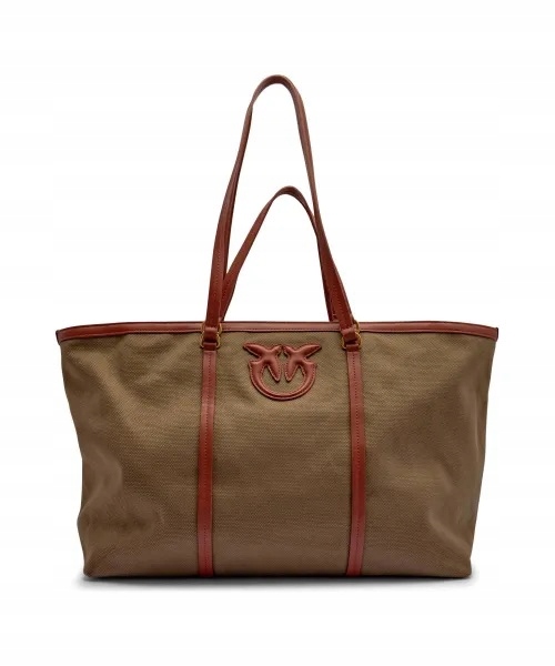Pinko Miranda Shopper Klasická Khaki