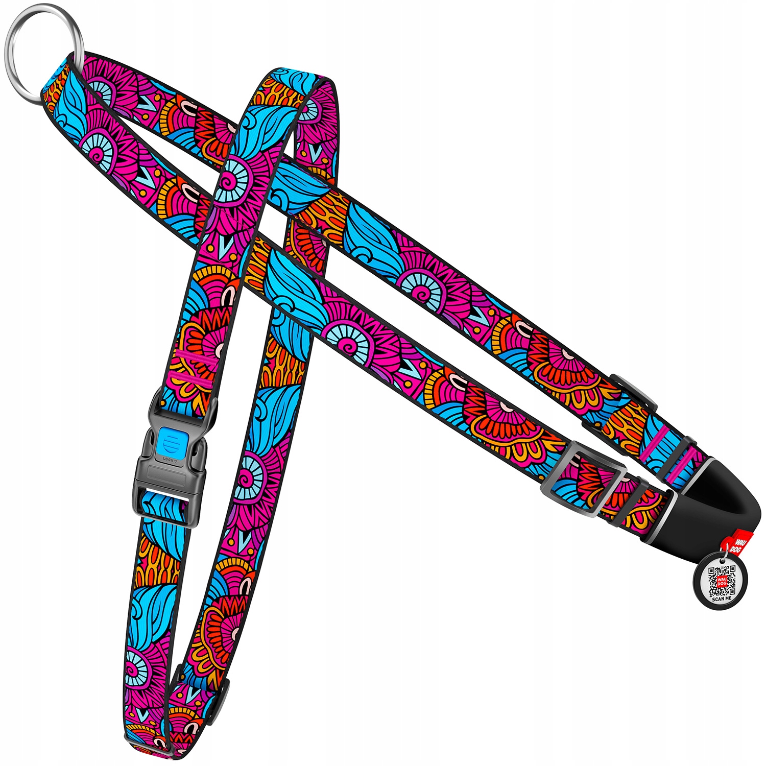 Levně Postroj pro psa s rukojetí, letní, velikost L