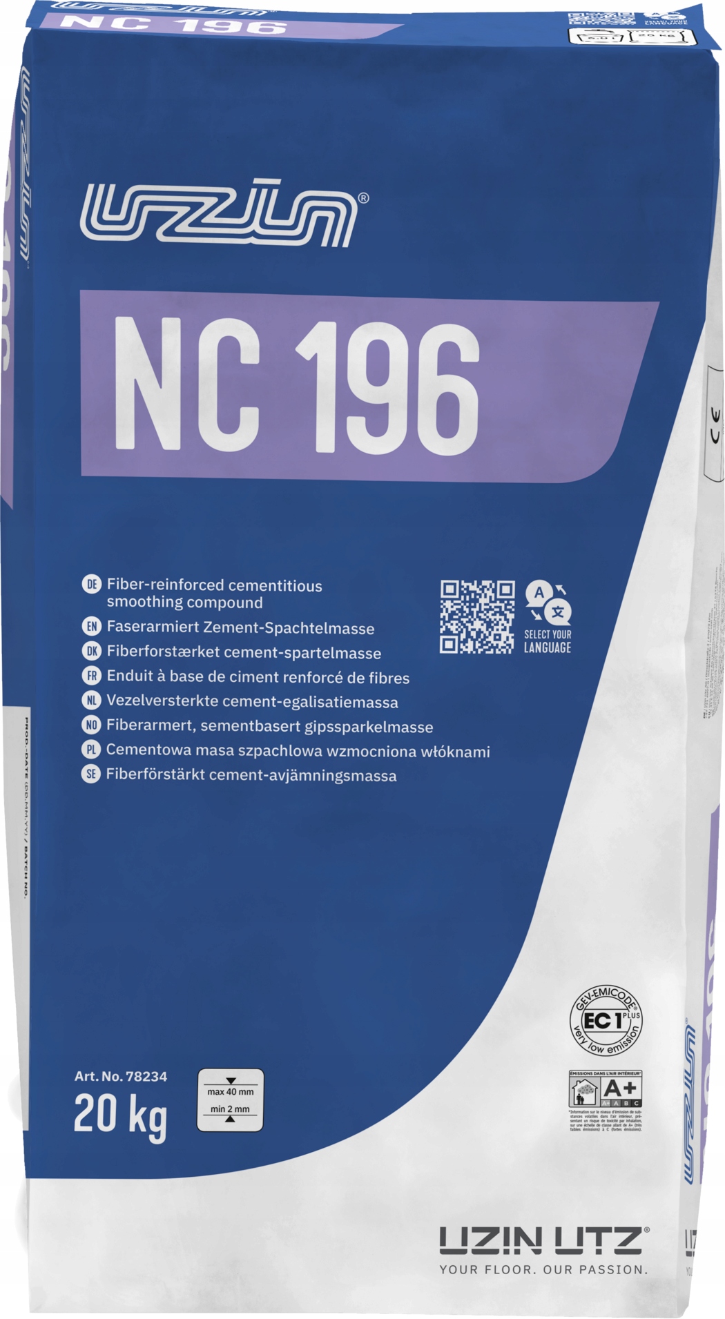 Uzin Nc 196 hrubá tmelová hmota