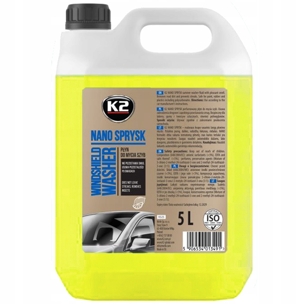 

K2 Nano Sprysk Płyn do spryskiwaczy leti Pachnący