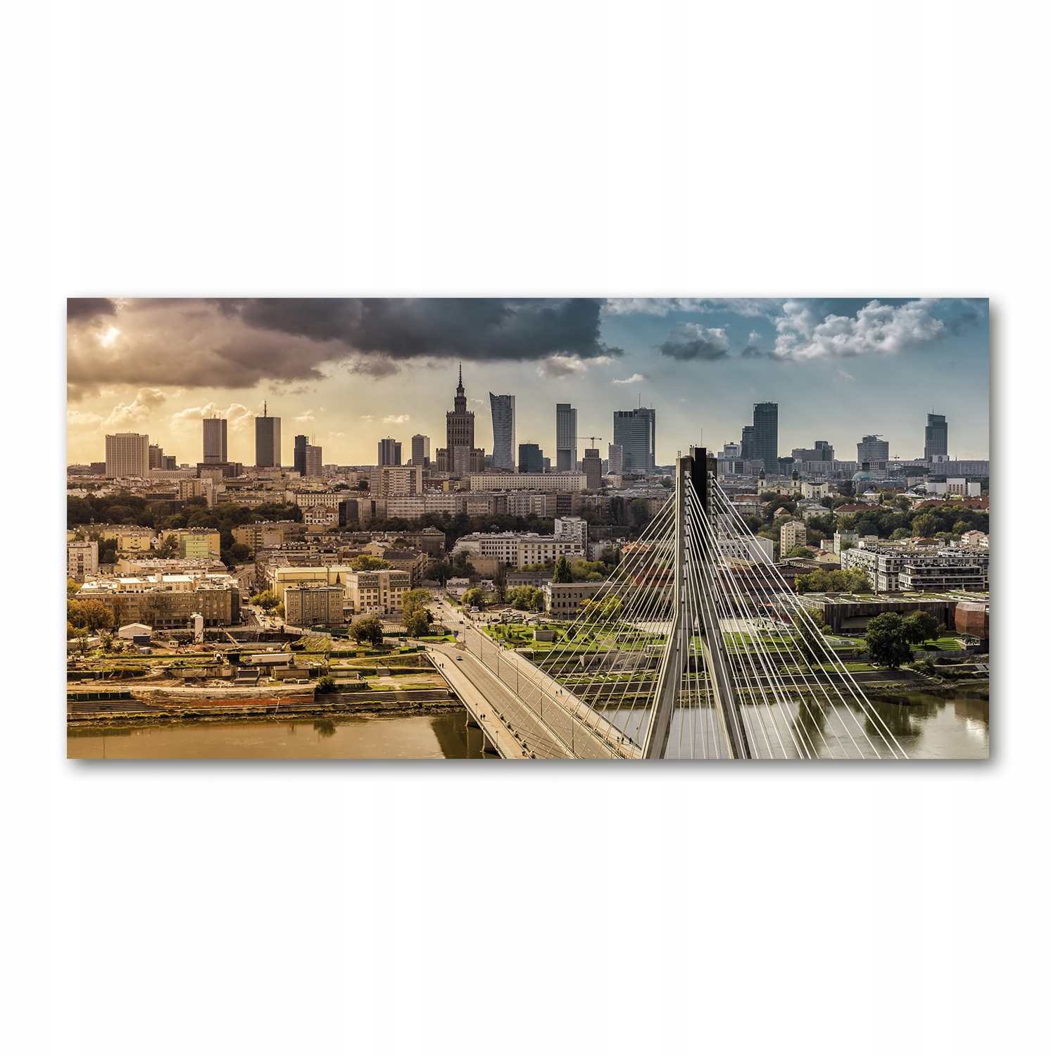 

Foto obraz akryl zdjęcie Warszawa Polska 120X60 cm