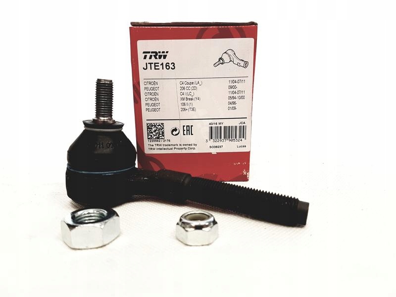 

Trw Końcówka Drążka JTE163