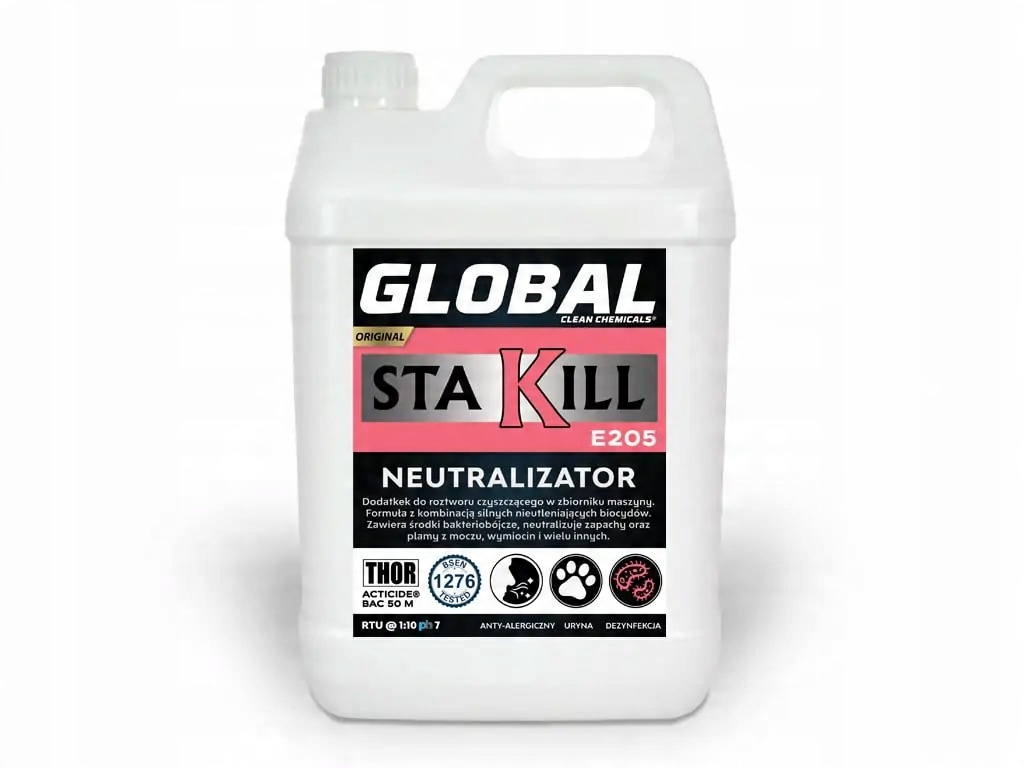 

Global Sta Kill E205 5L Likwidacja zapachów