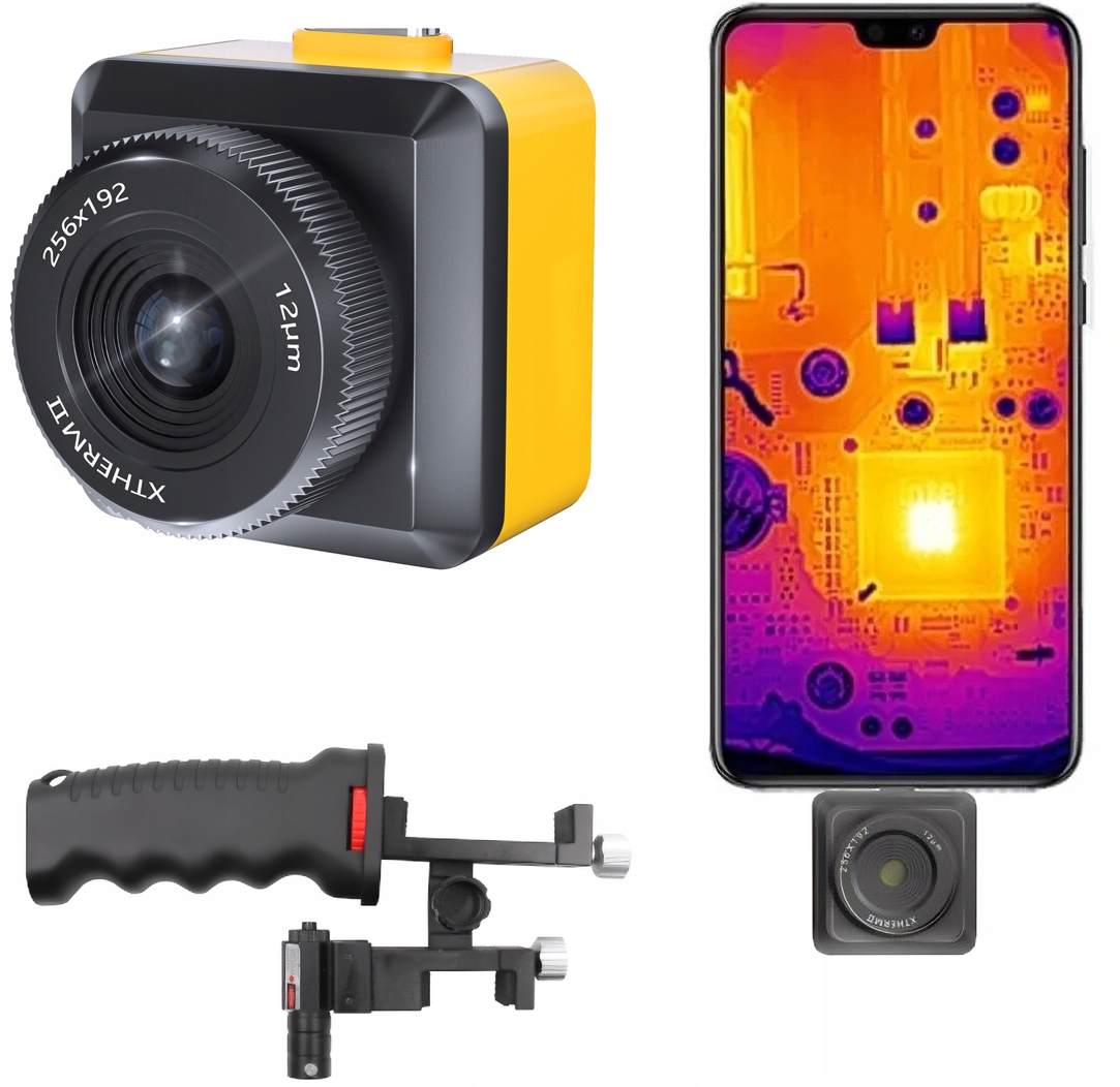 Kamera termowizyjna do smartfona Xinfrared T2S+ Lightning pomiar temperatur