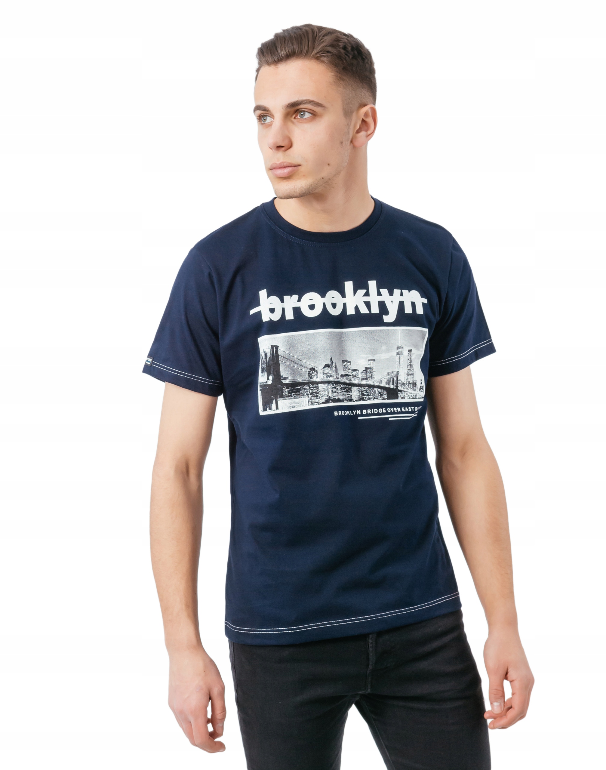 

Podkoszulek Męski Koszulka T-shirt Brooklyn 04 5XL