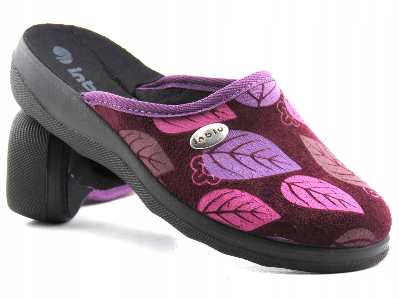 

Kapcie Damskie Domowe Inblu CA-111 Laczki W Liście