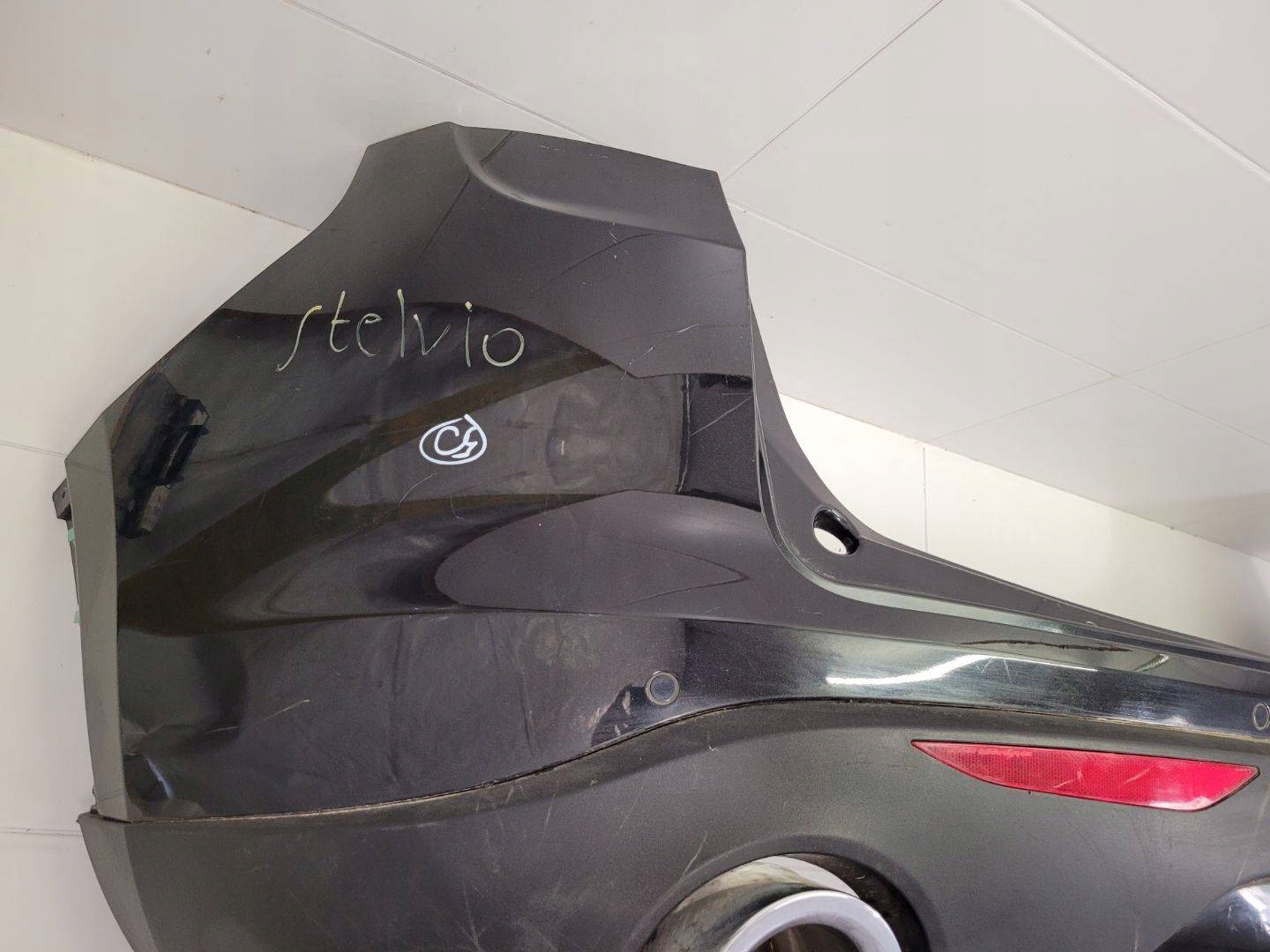 bumper rear Alfa Romeo Stelvio 2017