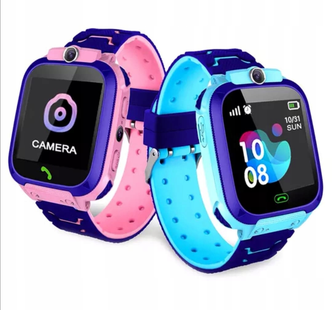 SMARTWATCH ZEGAREK Q12 DLA DZIECI LOKALIZATOR GPS Kolor niebieski