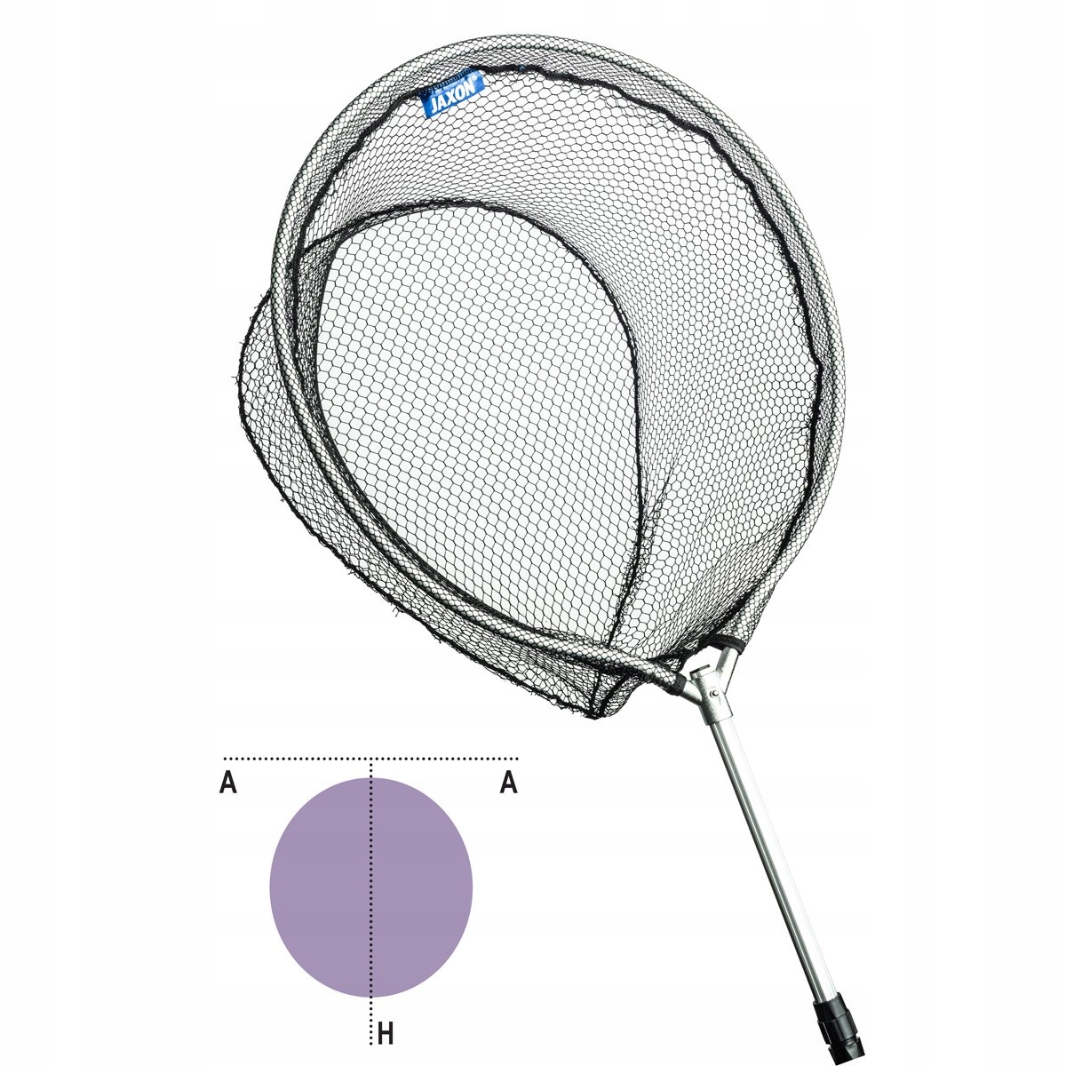 Jaxon podbierak teleskop Boat Oval 240 cm