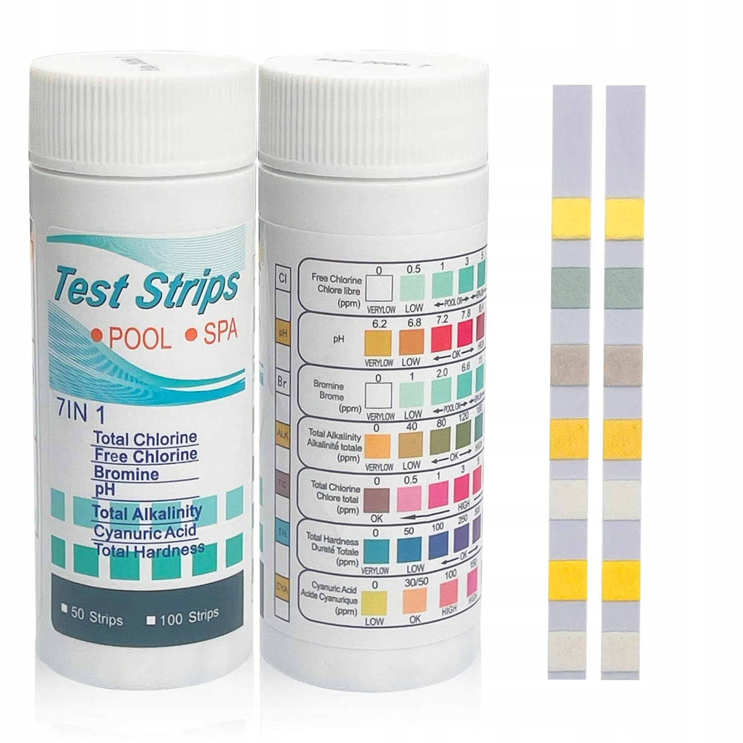 Levně 200 x Testovací Proužky Pro Kontrolu Půdy Ph Lakmusový Papírek Do Vody