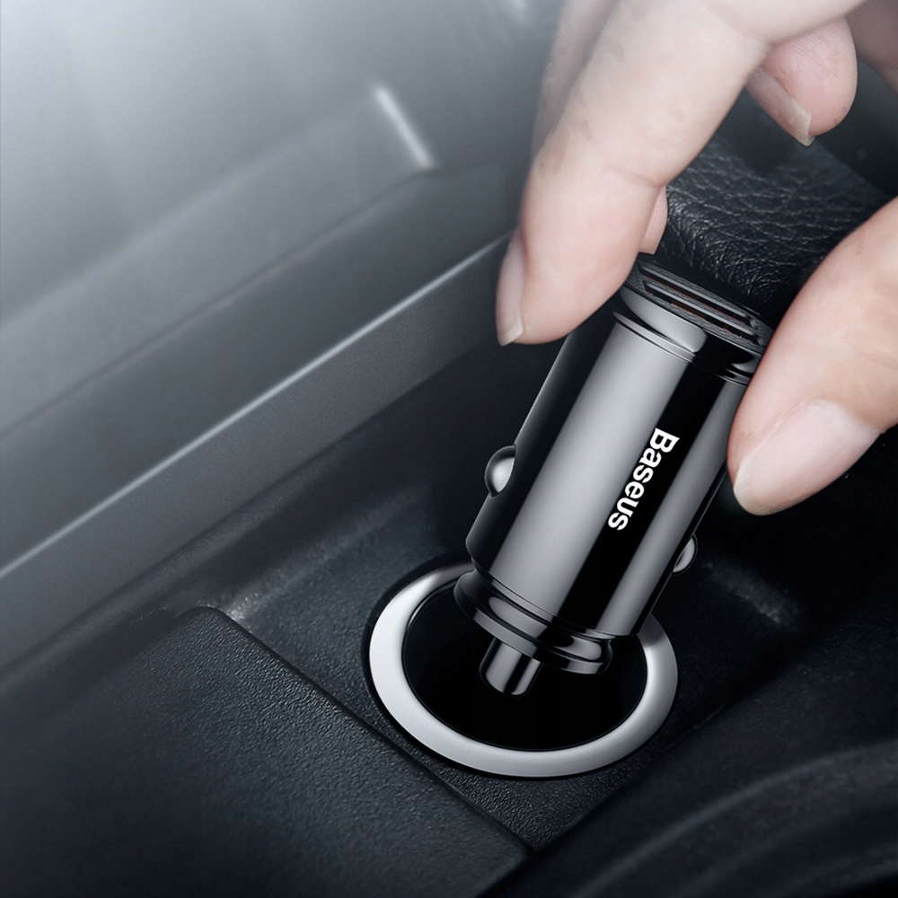 BASEUS CIRCULAR ŁADOWARKA SAMOCHODOWA DO AUTA 2XUSB QC QUICK CHARGE 30W Producent Baseus