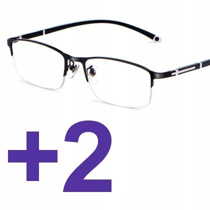 

Okulary progresywne fotochromowe do czytania +2