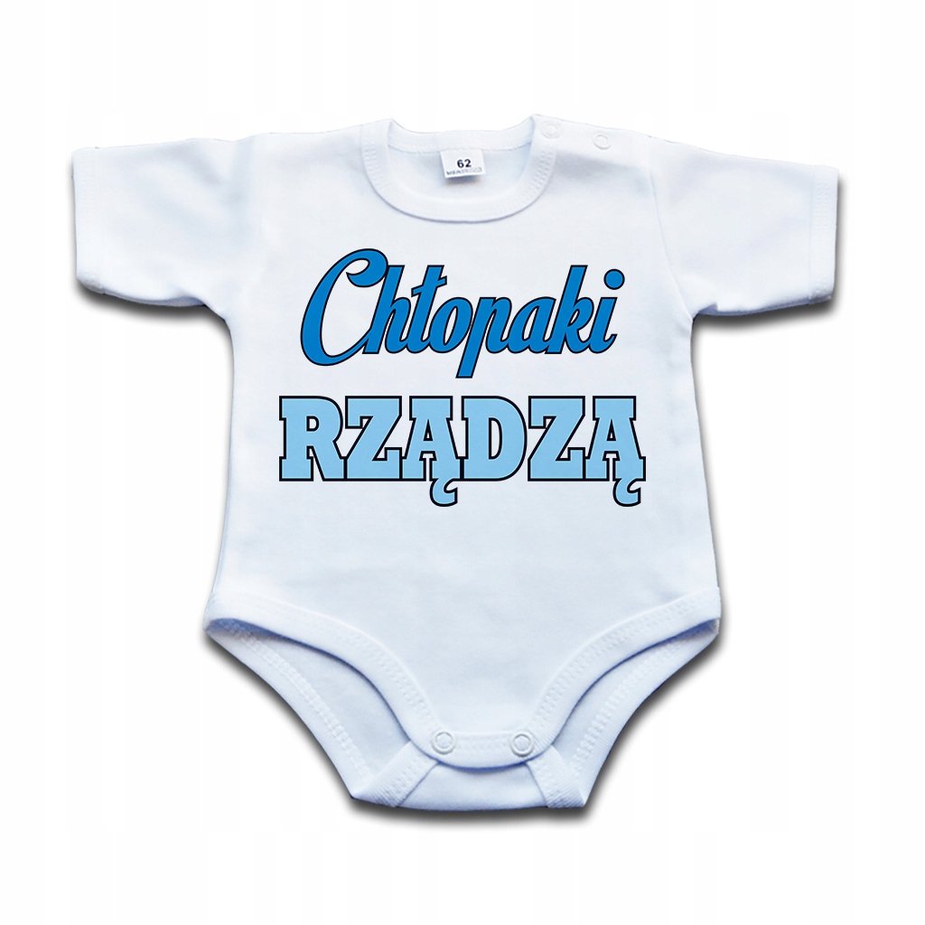 

Bodziak z napisem Chłopaki rządzą - 80 kr