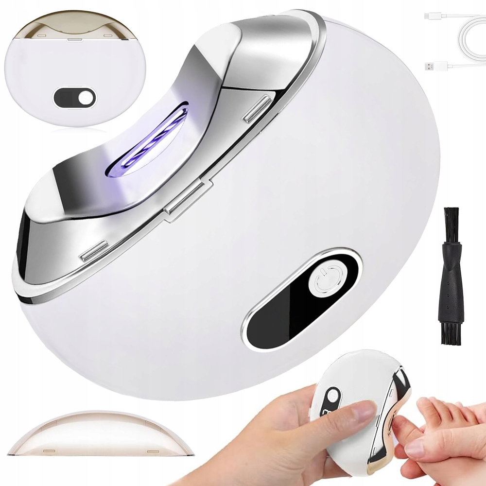 Elektrický Kleštičky Na Nehty S Nádobkou, 3 Rychlosti LCD