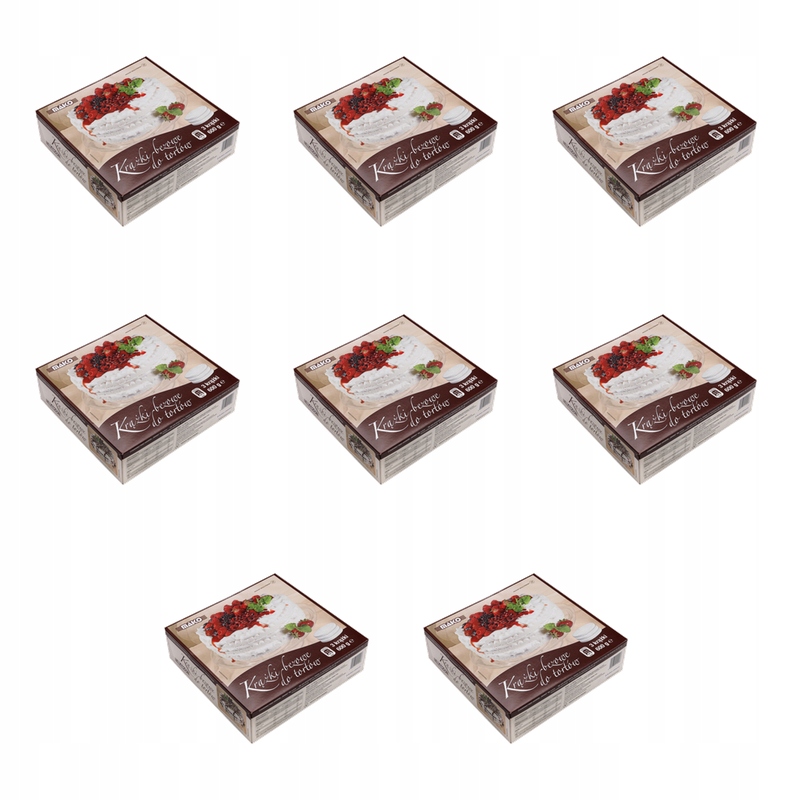 Mako Bezové kroužky na dorty 600 g X8