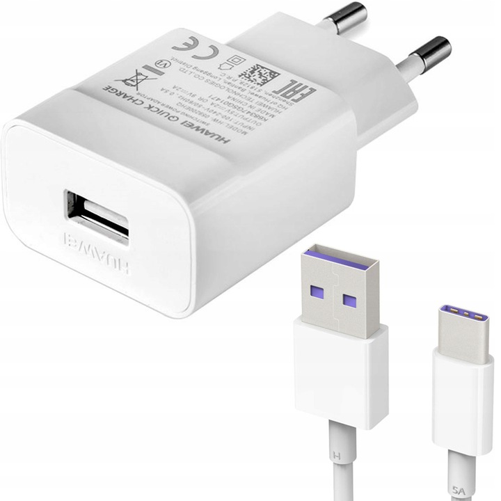 

Oryginalna Szybka Ładowarka Huawei + Kabel Gratis
