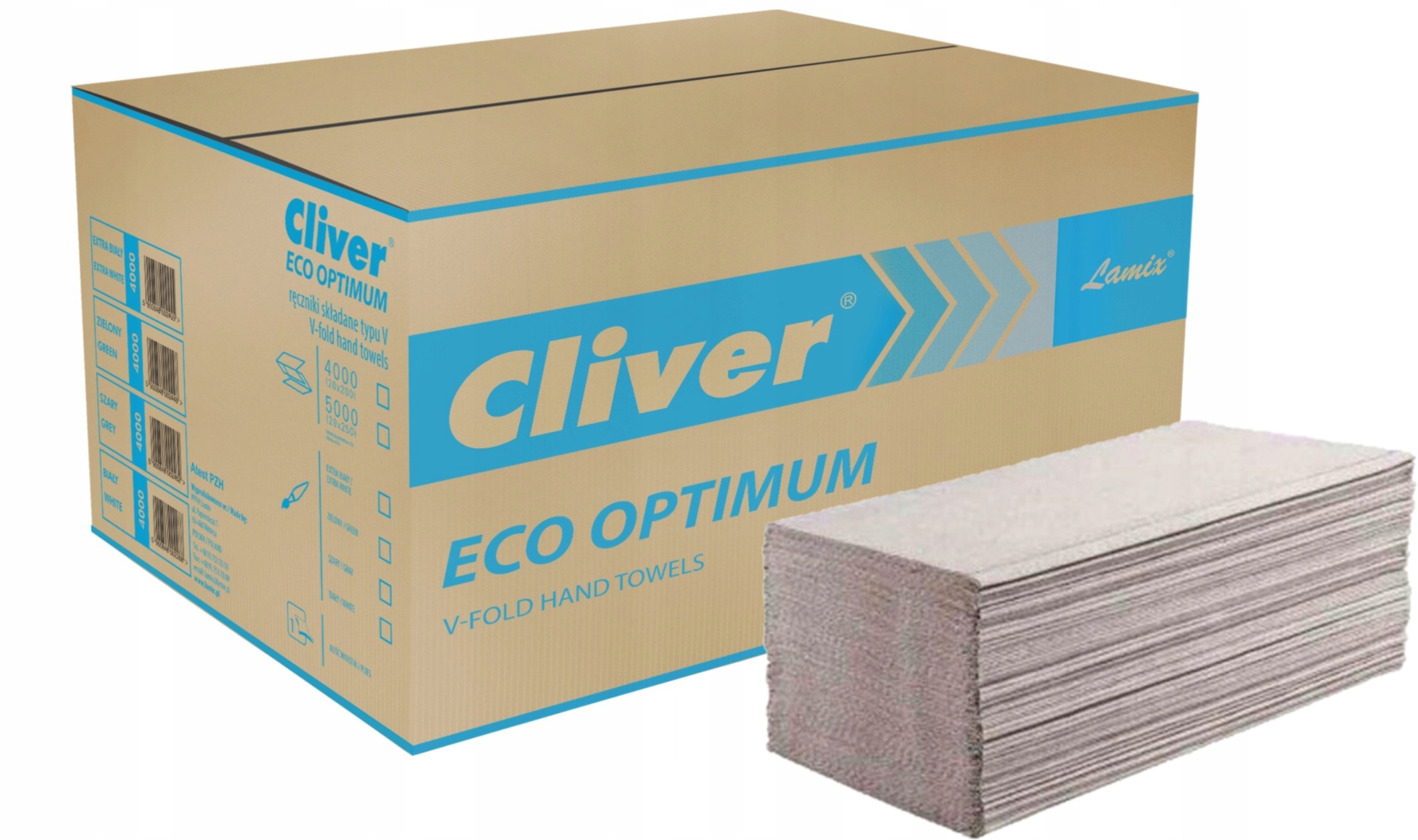 Levně Kuchyňský papírový Ručník Domácí Kuchyňský Ručník Cliver Eco Optimum Šedý