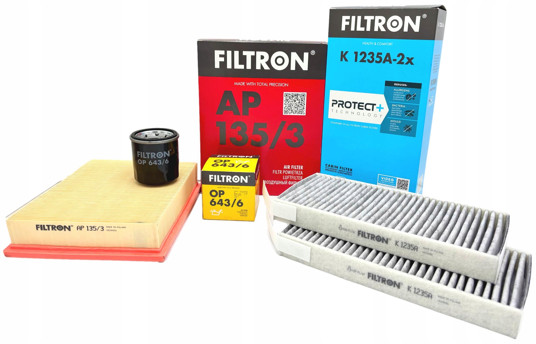 Filtron Sada Filtrů Renault Laguna III 2.0 16V 140 Km