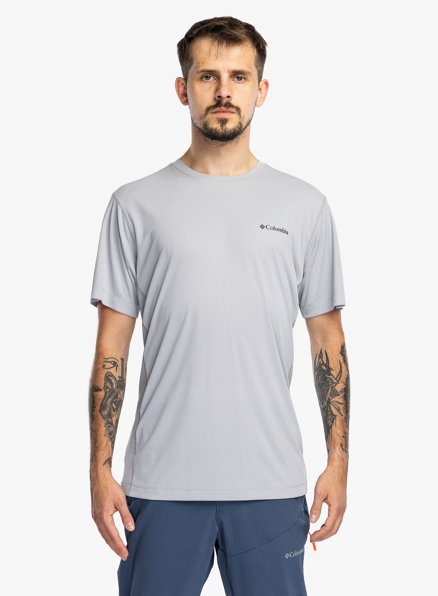 Koszulka Columbia Zero Rules Light S/s Crew columbia grey L