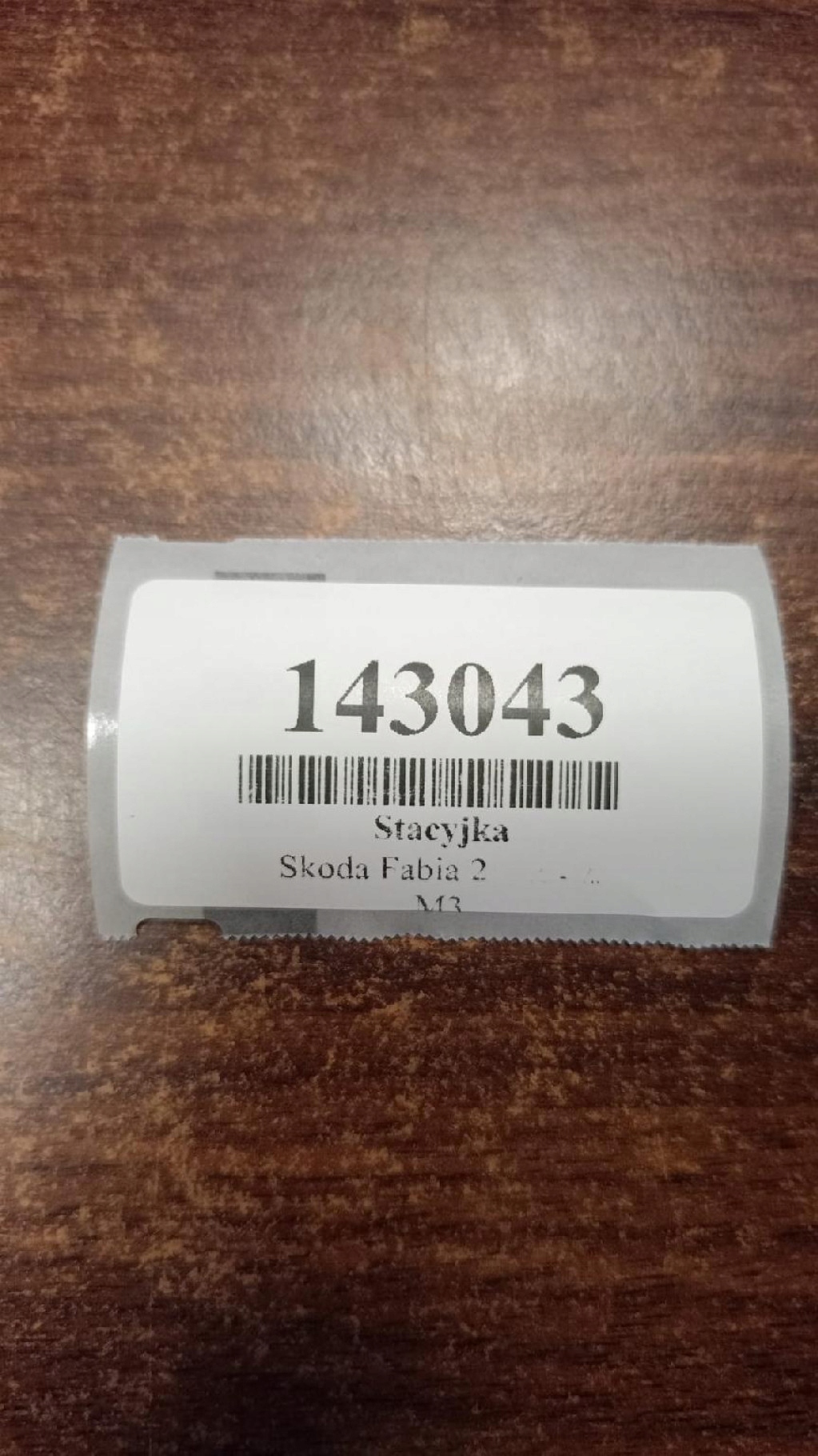 SKODA FABIA II ignition key 4B0905851C