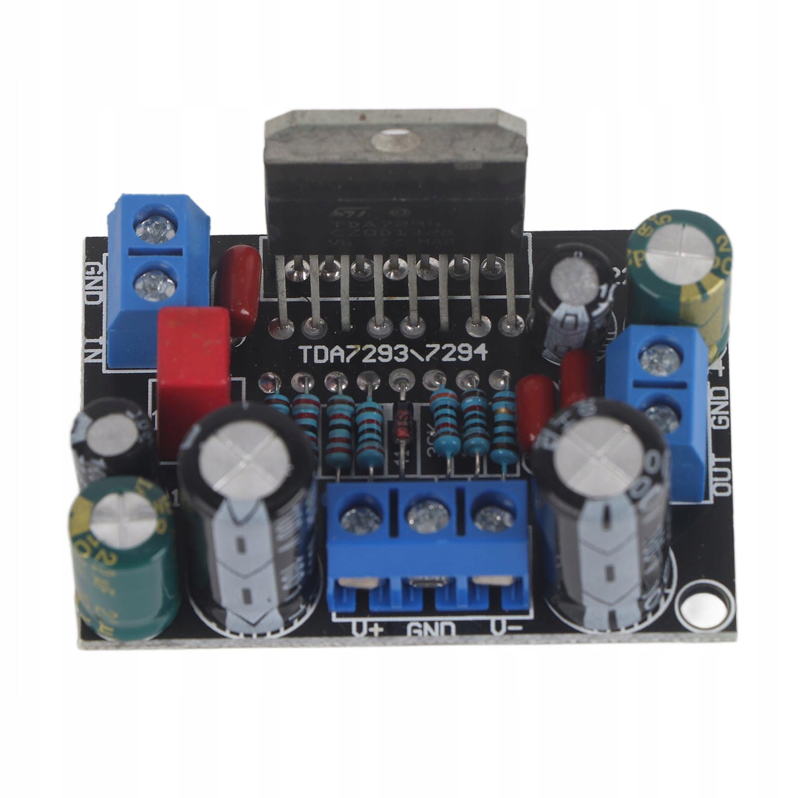 WZMACNIACZ MONO 100W NA UKŁADZIE TDA7294