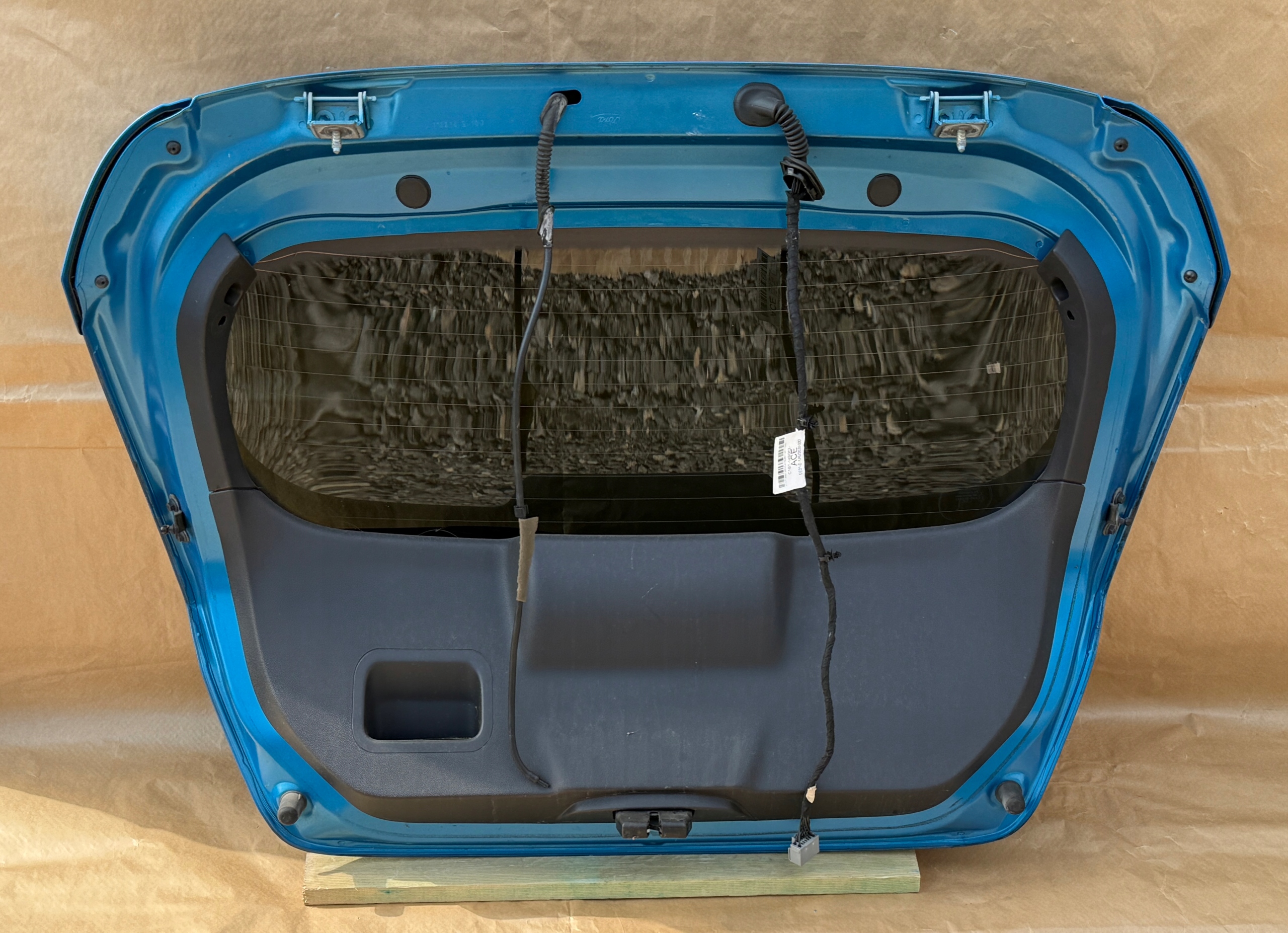 FORD FIESTA MK7 LIFT 2012-2017 boot door BLUE CANDY original