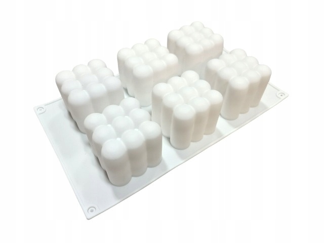 2x Silikonová forma monoporce Bublinkové Stěny 30x17x6 cm