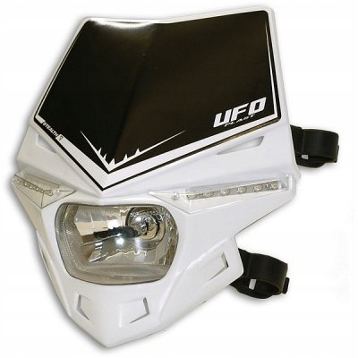 Ufo Lampa Stealth Homologovaná S Led Smermi, Farba Biela ()