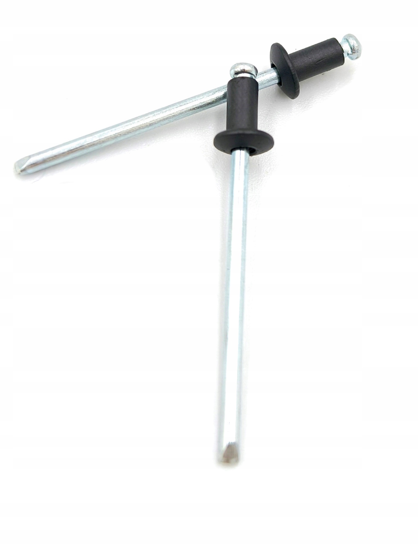 Nity zrywalne al/st 3.2x6 czarne 9005 100 szt