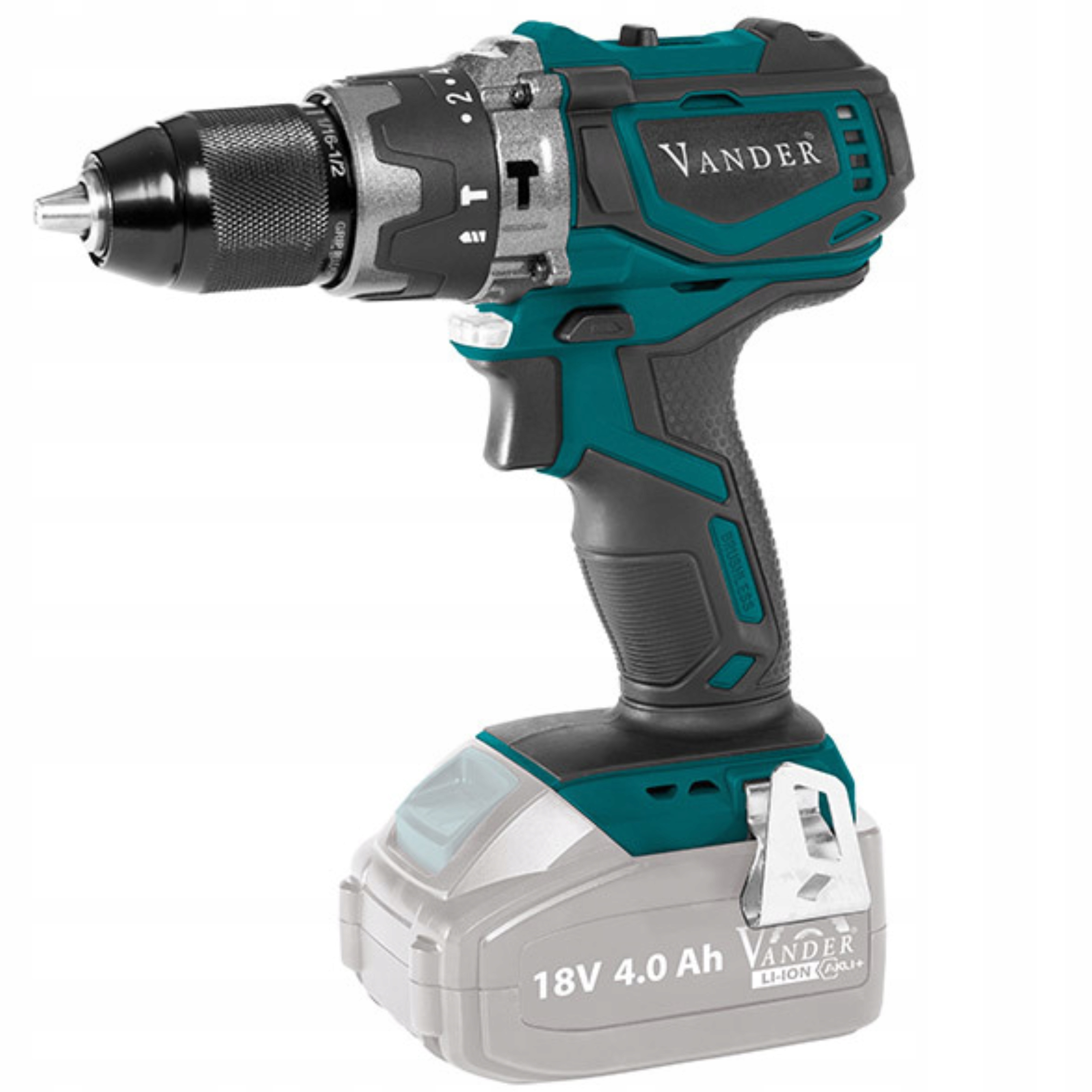 Wiertarko Wkrętarka akumulatorowa Aku+ 18V udar 50Nm Vander