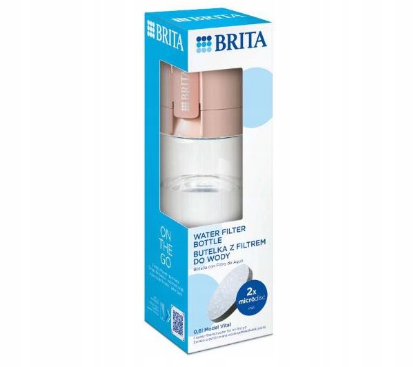 Filtrační láhev Brita Vital 0,6 l oranžová Model Vital
