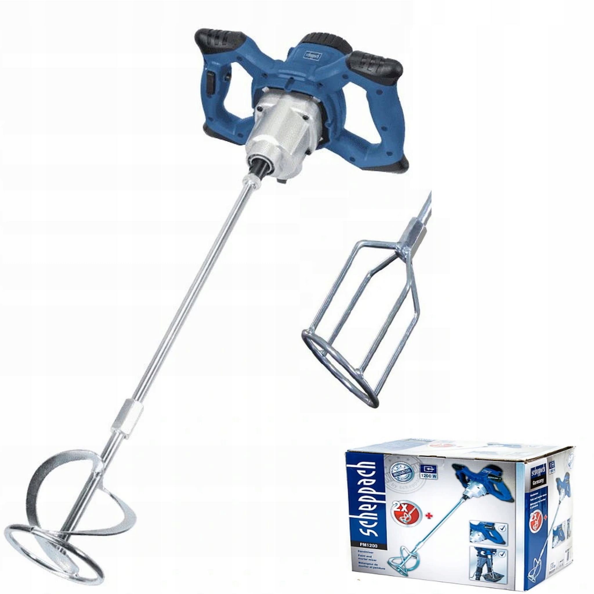 

Scheppach Mieszarka 2-biegi Mocna 1400W PM1400