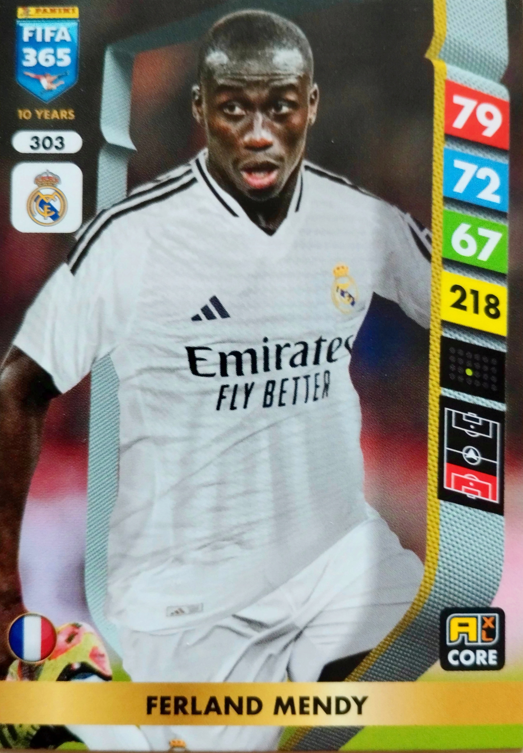 Panini Fifa 365 2025 Core 303 Ferland Mendy Real Madryt