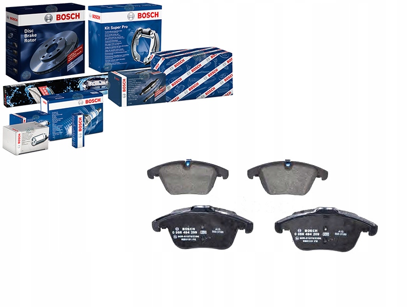 Sada Brzdových Destiček Bosch FDB4107 6117052